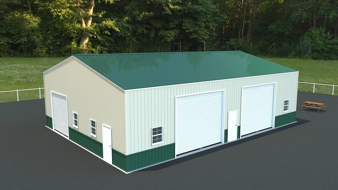 Metal Building Components - special Building top view